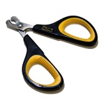 Cat Nail Clippers by Pet Republique – Professional Stainless-Steel Nail Clipper for Cats, Kittens, Hamster, Rabbits, Birds, & Small Breed Animals Claw Trimmer (Black+Yellow) - Image 3