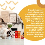 I and love and you XOXOs Wet Cat Food - Salmon + Tuna Pâté - Grain Free, Filler Free, 3oz Pack of 24 Cans - Image 4