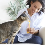INABA Churu Cat Treats, Grain-Free, Lickable, Squeezable Creamy Purée Cat Treat/Topper with Vitamin E & Taurine, 0.5 Ounces Each Tube, 20 Tubes, Chicken & Beef Variety Box - Image 2