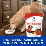 Hill's Natural Soft Savories, All Life Stages, Great Taste, Dog Treats, Peanut Butter & Banana, 8 oz Bag - Image 3