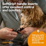 Fiskars Pet Small Pet Nail Clippers, Cat and Dog Nail Clippers, Precision Stainless Steel Blades & SoftGrip Handle, 4.25”, Orange/Black - Image 6