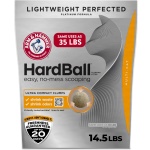 ARM & Hammer Hardball Lightweight Platinum Multi-Cat Clumping Cat Litter Odor Control, Easy No-Mess Scooping, Garden Bloom Scent, 14.5 Lbs.