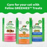 Greenies Feline Adult Dental Cat Treats, Oven Roasted Chicken Flavor, 9.75 oz. Tub - Image 6