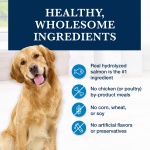 Blue Buffalo Natural Veterinary Diet HF Hydrolyzed for Food Intolerance Dry Dog Food, Salmon 22-lb Bag - Image 6