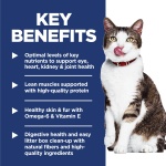 Hill's Science Diet Indoor, Senior Adult 11+, Easy Litter Box Cleanup, Dry Cat Food, Chicken Recipe, 3.5 lb Bag - Image 13