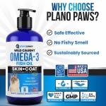 Omega 3 Fish Oil for Cats - Better Than Salmon Oil - Kitten & Cat Vitamins and Supplements - Cat Dandruff Treatment - Liquid Fish Oil for Pets - Shedding Support - Cat Health Supplies for All Ages - Image 7