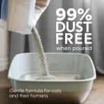 Litter Genie Light Unscented Clumping Cat Litter, 18.5 lbs | Lightweight 20% Lighter Natural Clay | Fast-Clumping, Odor Control, Dust-Free - Image 7