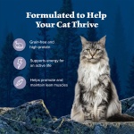 Blue Buffalo Wilderness Natural Wet Cat Food Paté, High-Protein & Grain-Free Recipe, Chicken, 5.5-oz. Cans (24 Count) - Image 9