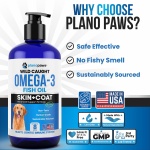 Omega 3 Fish Oil for Dogs - Better Than Salmon Oil - Dog Fish Oil Supplement to Reduce Shedding & Itching - Supports Joints, Brain, and Heart Health - Skin and Coat Supplement - Liquid Fish Oil - Image 7