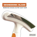 Wahl 2-in-1 Combination Double Row Pet Rake with Hair Shedding Blade for Dog or Cat Fur by The Brand Used by Professionals – Model 858424 - Image 8