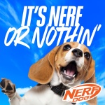 Nerf Dog 11.5in 3-Ring TPR Tug - Blue, Green & Orange - Image 4