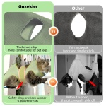 Guzekier Cat Grooming Hammock Harness for Cats, Cat Nail Clipper - Image 5