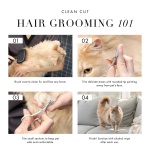 Tweezerman Pet Grooming Scissors, Stainless Steel Rounded Tip Trimming Shears for Dogs and Cats - Image 15