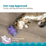 Catstages Purr Pillow Cat Toy – Plush Cat Toy with Touch-Activated Purr for Calming Cats & Kittens - Image 8