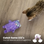 Catstages Purr Pillow Cat Toy – Plush Cat Toy with Touch-Activated Purr for Calming Cats & Kittens - Image 4