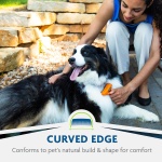 FURminator Medium Dog Undercoat deShedding Tool, Long Hair, Reduces Loose Hair from Shedding - Image 8