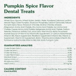 Greenies Regular Dental Dog Treats, Pumpkin Spice, Limited Edition, 12 oz. Pack (12 Treats) - Image 7