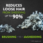 FURminator Undercoat Deshedding Tool for Dogs, Deshedding Brush for Dogs, Removes Loose Hair and Combats Dog Shedding - Image 7