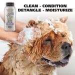 Wahl USA 4-in-1 Calming Dog Shampoo with Lavender Chamomile Scent – Cleans, Conditions, Detangles, & Moisturizes - Pet Friendly Formula - 24 Oz - Model 820000A - Image 9