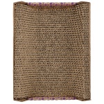 SmartyKat Super Scratcher Chaise Corrugated Cat Scratcher, Catnip Infusion Technology - Brown, One Size - Image 3